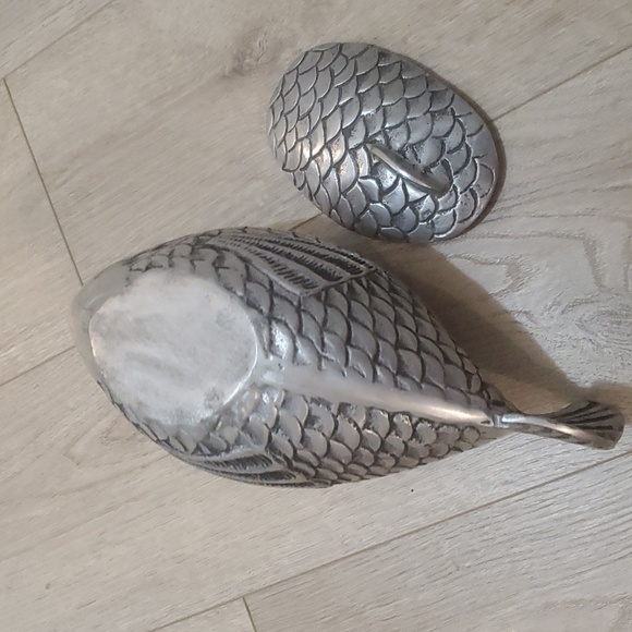 Vintage Handmade Catfish Metal Jar - Picture 8 of 10